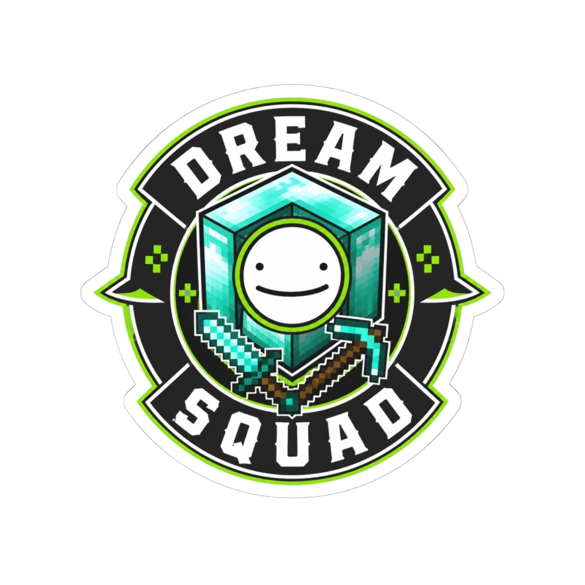 Dream Everyday Escapades Crest-style Sticker - alternate angle 2, merchandise